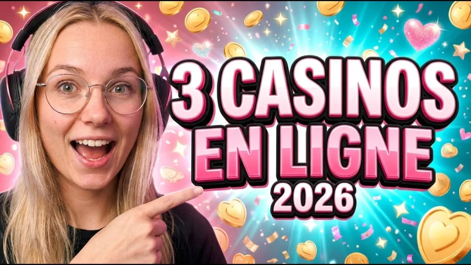 Mon TOP 3 : Casino en Ligne 2026 🎰🔥
